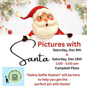 Pictures with Santa in Downtown Salina