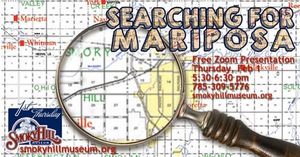 Searching for Mariposa, a First Thursday Presentation