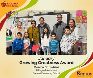 USD 305 January Growing Greatness Award