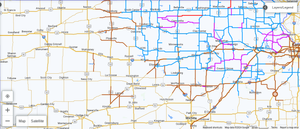 Highway Closure Updates in North Central Kansas