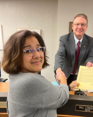 Salina City Commission Recognizes January as Stalking Awareness Month