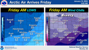 Arctic Air Arrives Friday