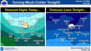 Much Colder Tonight