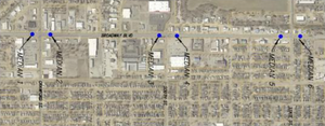 Broadway Median Replacement Begins