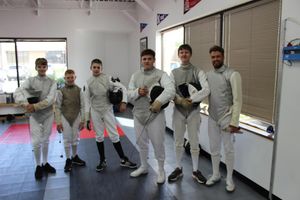 Cornerstone Fencing Places at Area Tournament