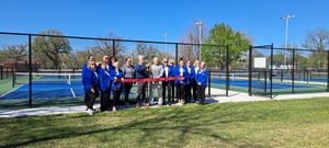New Pickleball Courts Unveiled at Oakdale Park with Grand Opening Ceremony