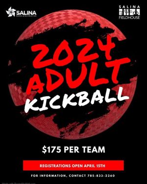 Adult Kickball at Salina Fieldhouse