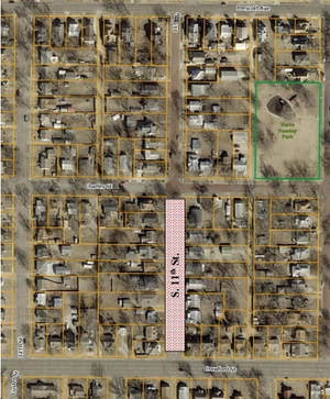 Utility Repair on S. 11th Street