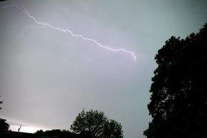Short-Lived Storm Pours Over Salina