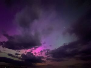 Solar Symphony: Witnessing the Aurora in Kansas