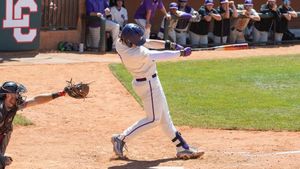 KWU's Oxford Homers Twice, Drives in Seven, but Coyotes Fall Short in World Series Debut