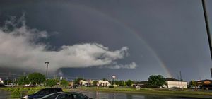 Heavy Downpour Gives Way to Stunning Scenery