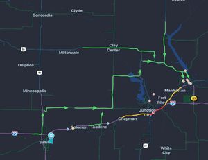 Traffic Alert: I-70 Eastbound Near Junction City – Congestion and Safety Warning