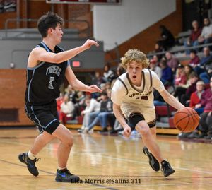 Salina Central Boys Beat Eisenhower Tigers 41-31 ( Photo Gallery)