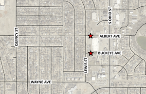 Utility Construction Notice Albert Ave & Buckeye Ave