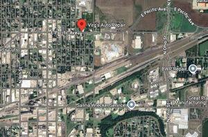 Auto Theft and Property Damage Reported at Salina Repair Shop