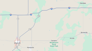 Westbound I-70 closed in Ellsworth County