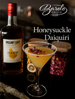 Kara Does It Again: A Fresh Take on the Honeysuckle Daiquiri at Barolo Grille