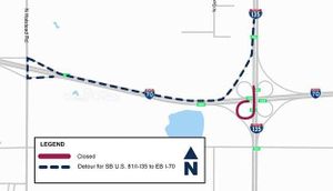 Bridge Repair Work to Impact I-135, I-70 Interchange Next Week
