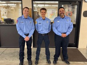 Three Firefighters Mark One Year with Salina Fire Department