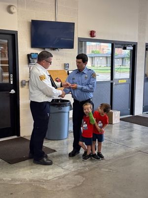 Salina Fire Department Promotes Dan Rowson to Fire Engineer