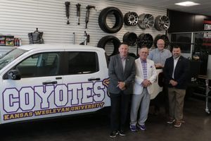 Long McArthur Gifts New Truck to KWU, Deepens Partnership