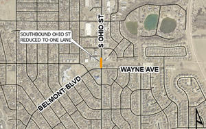 Water Main Valve Work Begins Today on South Ohio Street, Lane Closures Expected