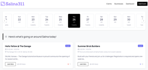 Past, Present, Future: Salina311 Now Shows You the Full Picture of Our City! 📈