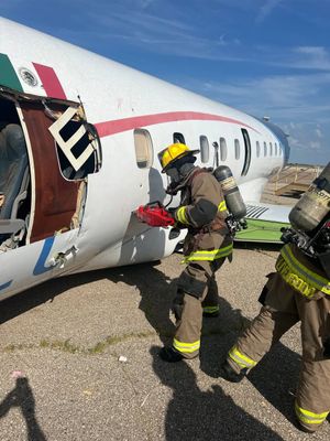 Salina Fire Department Conducts Specialized Aircraft Rescue Training Courtesy, 1 Vision