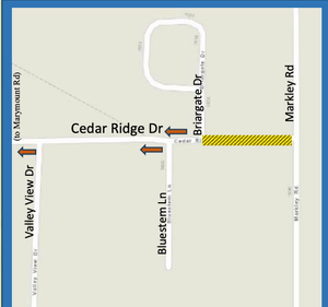Cedar Ridge Drive Pavement Improvements
