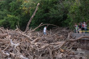 County Approves Disaster Declaration for June 18 Flooding That Caused Smoky Hill River Log Jam