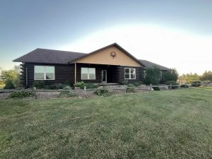 Home of the Day: Rustic Log Cabin on 4 Acres Just North of Salina