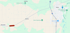 Highway K-140 Closed From Reese Rd to Wyman Rd Due to Flooding