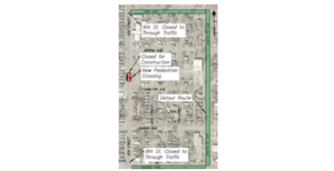 Construction on 9th Street Curb Extension and Pedestrian Crossing to Begin October 6