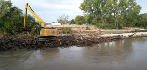 City Considers $1.2 Million Contract Amendment for Smoky Hill River Logjam Removal
