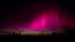 Northern Lights Visible in Salina Skies on November 11