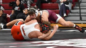 Salina Central Wrestling Seniors Take the Mat for Their Final Home Dual Versus Emporia- Senior Night (Photo Gallery)