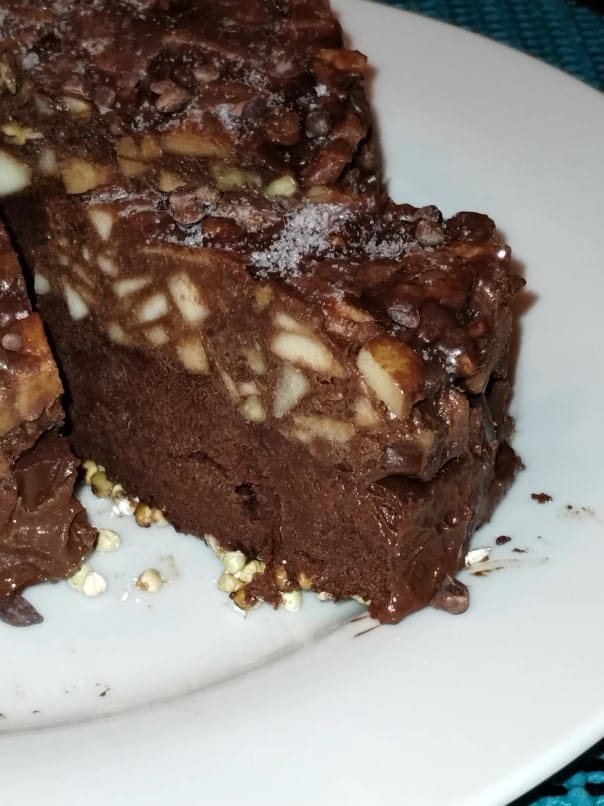 Apple Pecan Chocolate Bliss Cake