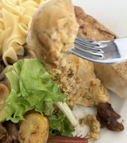 Chickpea Tofu Sausages