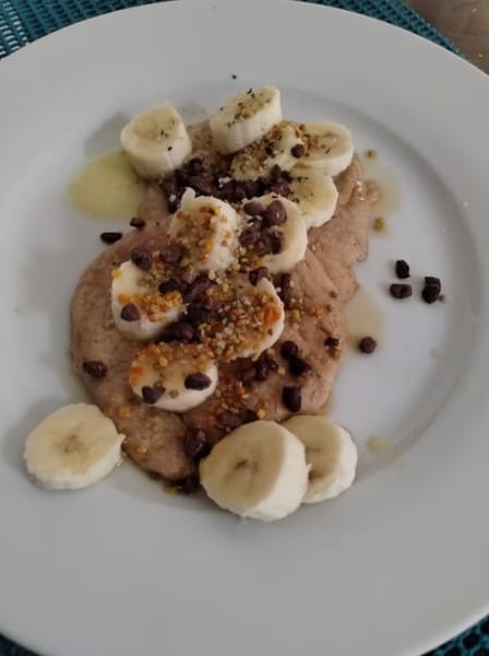 Coconut Flour Banana Pancakes