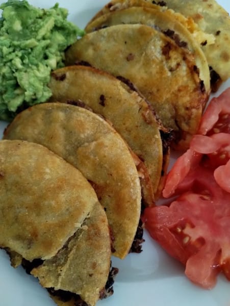 Crispy Mushroom and Walnut Tacos and Taquitos