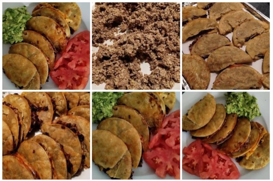 Crispy Mushroom and Walnut Tacos and Taquitos