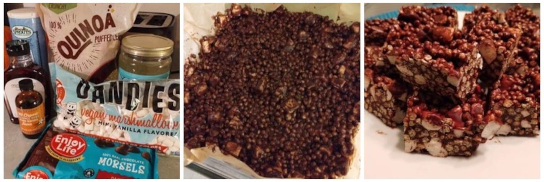 Vegan Chocolate Marshmallow Treats