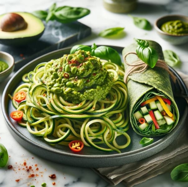 Edamame Avocado Vegan Pesto