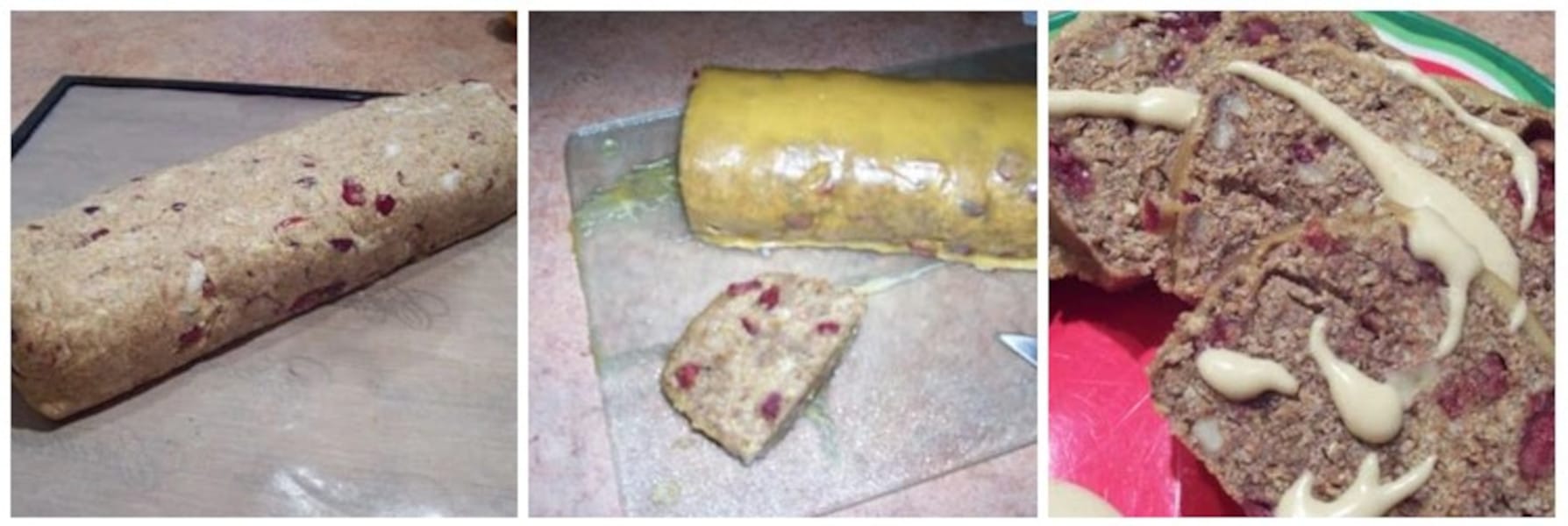 Glazed Orange-Cranberry Banana Bread