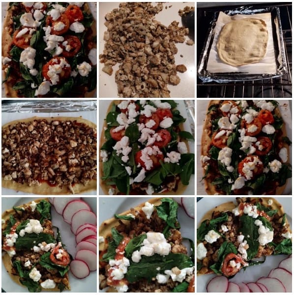 Homemade Veggie Pizza