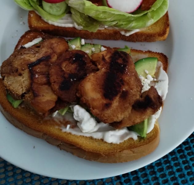 Pan-Fried Lion's Mane Mushroom "Steaks"