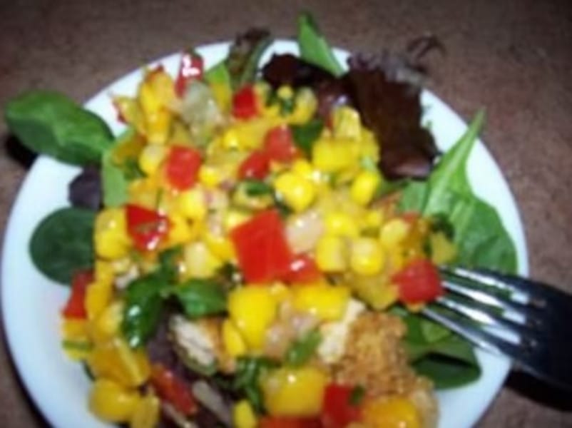 Refreshing Mango Pineapple Chunky Salsa