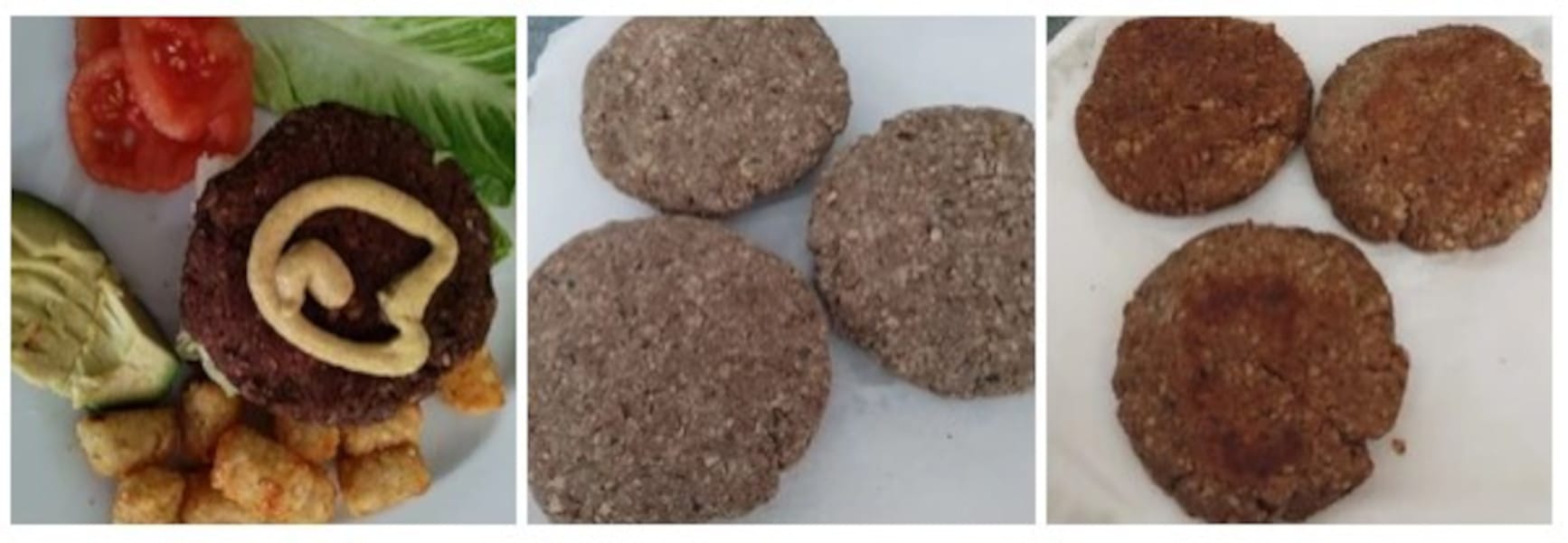 Mushroom Tofu Walnut Burger
