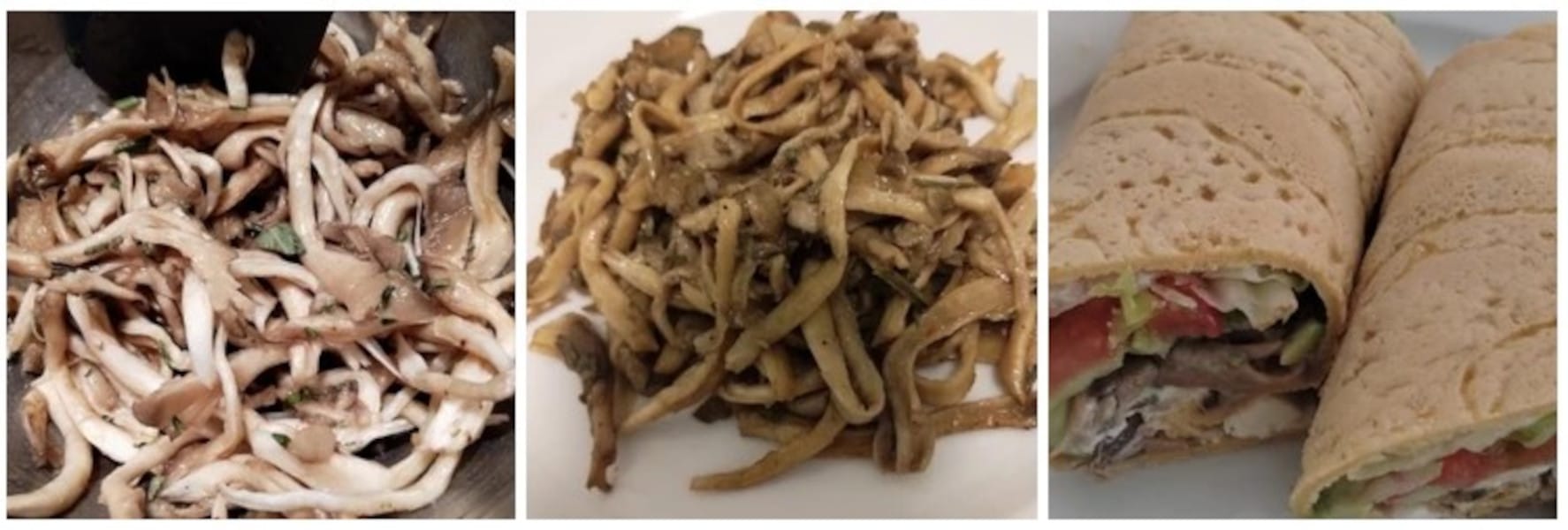 Blue Oyster Mushroom "Chicken" Alternative